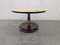 Mid-Century Coffee Table in Mahogany and Marble, 1950s, Image 1