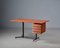 Mid-Century Italian Modern Teak Desk, 1950s 1