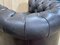 Fauteuils Chesterfield en Cuir Noir de Poltrona Frau, Italie, 1950s, Set de 2 9