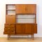 Teak Highboard mit Glasvitrine, Spanien, 1960er 6