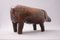 Vintage Leather Pig Stool by Valenti, 1970s, Image 3