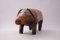 Vintage Leather Pig Stool by Valenti, 1970s, Image 6