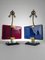 Lamps in Glass and Brass attributed to Pietro Chiesa for Fontana Arte, 1950s, Set of 2, Image 13