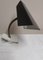 Mid-Century Adjustable Table Lamp with White Variable Clamp Base, Adjustable Spiral Arm and Gray Reflector Shade, 1960s 6