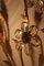 Applique da parete Hollywood Regency dorata, Francia, anni '50, Immagine 10