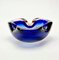 Mid-Century Sommerso Murano Glass Bowl attributed to Flavio Poli for Seguso, Italy, 1960s 5