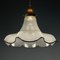 Murano Glass Flower Pendant Lamp, Italy, 1970s, Image 9