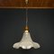 Murano Glass Flower Pendant Lamp, Italy, 1970s 7