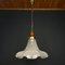 Murano Glass Flower Pendant Lamp, Italy, 1970s, Image 7