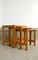 Tables Gigognes en Pin, 1970s, Set de 3 1