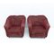 Mid-Century Modern Velvet Armchairs by Gio Ponti for Casa e Giardino, 1950s, Set of 2 5