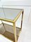 Mid-Century Side Table in Brass, Belgium, 1970s, Image 9