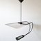 Vintage Pendant Light in Steel by Lucien Gau, 1980s 9