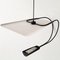 Vintage Pendant Light in Steel by Lucien Gau, 1980s 10