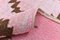 Tappeto grande rosa polvere e canapa marrone, Immagine 18
