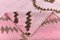 Tappeto grande rosa polvere e canapa marrone, Immagine 15