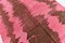 Alfombra de cáñamo rosa y marrón, Imagen 6