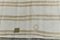 Modern Ivory & Cream Striped Hemp Area Rug, Image 11