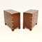 Antique Military Campaign Style Chests, 1950, Set of 2 5