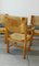 Armchairs in Pine by Tage Poulsen, 1970s, Set of 4, Image 8