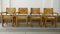 Armchairs in Pine by Tage Poulsen, 1970s, Set of 4 6