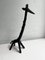 Figurine Girafe en Laiton par Walter Bosse, Autriche, 1950s 3