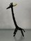 Figurine Girafe en Laiton par Walter Bosse, Autriche, 1950s 9