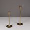 Vintage Brass Candleholders, Set of 2 2