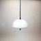 White Italian Space Age Ceiling Lamp Cabras Made of Plastic by Harvey Guzzini for Meblo 3