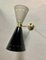 Vintage Tischlampe aus Messing & Muranoglas, 1920er 6