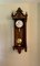 Antique Victorian Walnut Vienna Wall Clock, 1880s 3