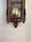 Antique Victorian Walnut Vienna Wall Clock, 1880s 4