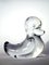 Crystal Duck Sculpture from Daum France, 1980s 4