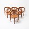Pine Dining Chairs in the style of Rainer Daumiller, Denmark, 1970s, Set of 6 2