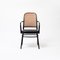 Bentwood Armchair in Cane and Leatherette from Ligna, Former Czechoslovakia, 1960s 2