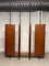 Teak Coat Hanger with Revolving Doors, 1960s 1
