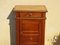 Bedside Table with 1 Drawer and 1 Fake Drawer Cupboard, 1850s 8