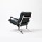 Fauteuil en Cuir Vert et Chrome dans le style d'Olivier Mourgue, 1970s 4