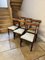 Chaises de Salle à Manger Regency Antiques en Acajou, 1830, Set de 6 1