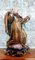 Niederländischer Künstler, Heilige Statue von Franziskus von Assisi, 18. Jh., Holz 4