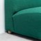 Modulares 3-Sitzer Sofa aus Grünem Stoff, 1970er, 3er Set 10