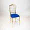 Italian Brass Chiavari Chair, 1950s 1