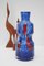 Blaue Glasvase, Frantisek Koudelka zugeschrieben, für Prachen Glass Works, Ehemalige Tschechoslowakei, 1960er 6
