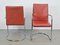 Mizar Chairs in Red Leather by Mateo Grassi, Italy, 1980s, Set of 2 7