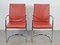 Mizar Chairs in Red Leather by Mateo Grassi, Italy, 1980s, Set of 2 9