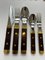 Model Viktor Cutlery Set from Gense, Sweden, 1970s, Set of 30 3