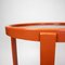 Bauhaus Orange Side Table with Original Paint, 1930s 7