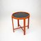 Bauhaus Orange Side Table with Original Paint, 1930s 1