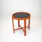 Tavolino Bauhaus arancione con vernice originale, anni '30, Immagine 1
