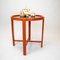 Bauhaus Orange Side Table with Original Paint, 1930s 2